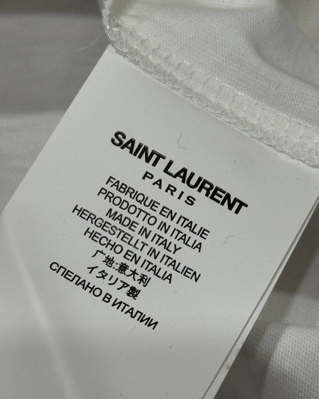 Футболка Saint Laurent — изображение 10