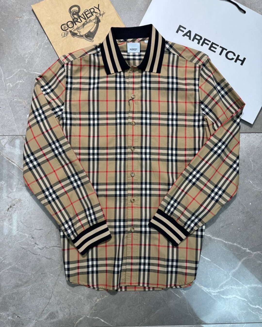 Рубашка Burberry 1