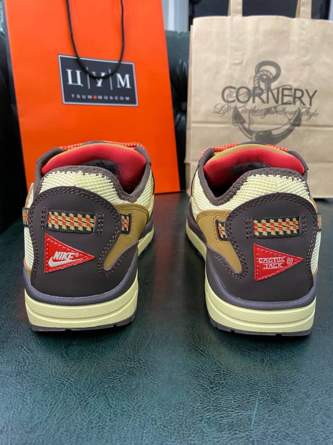 Кроссовки Nike Air Max x Travis Scott  Barogue Brown — изображение 6