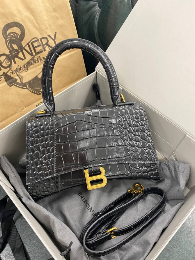 Сумка Balenciaga Crocodile Effect Tote Bag 7