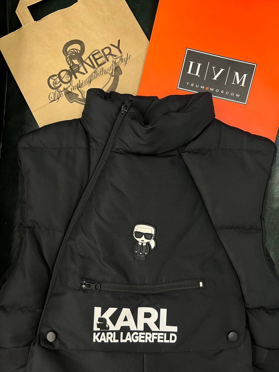 Жилет Karl Lagerfeld купить с примеркой по Москве в онлайн магазине ...