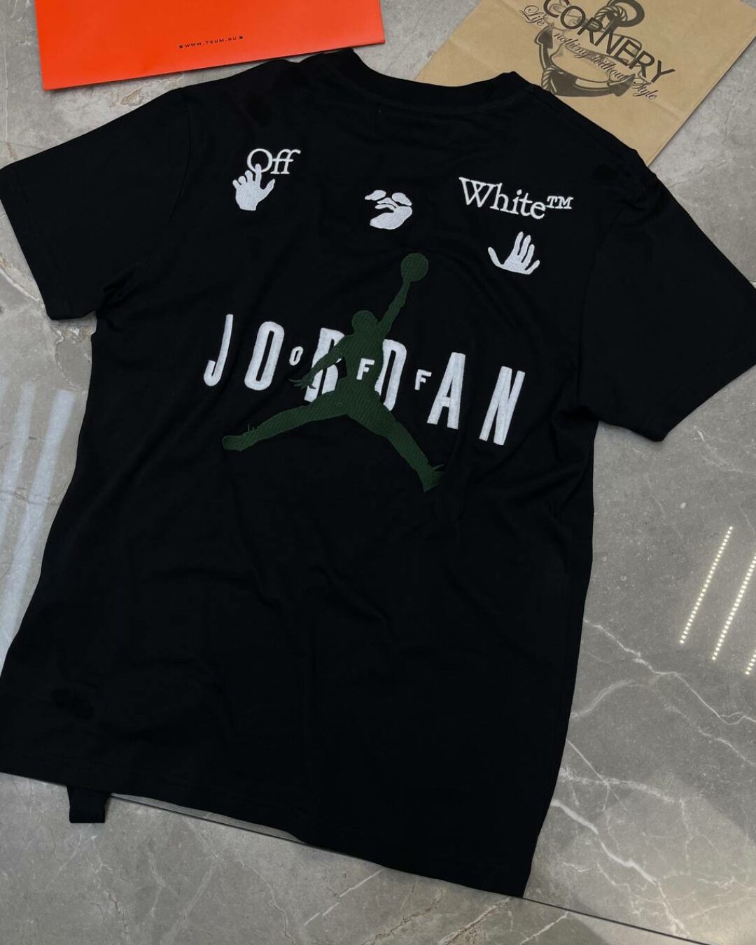 Футболка Off White x Jordan — изображение 8