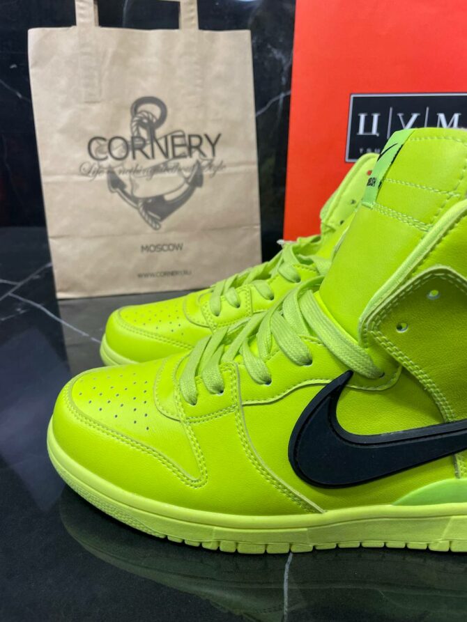 Кроссовки Nike AMBUSH x Dunk High Flash Lime