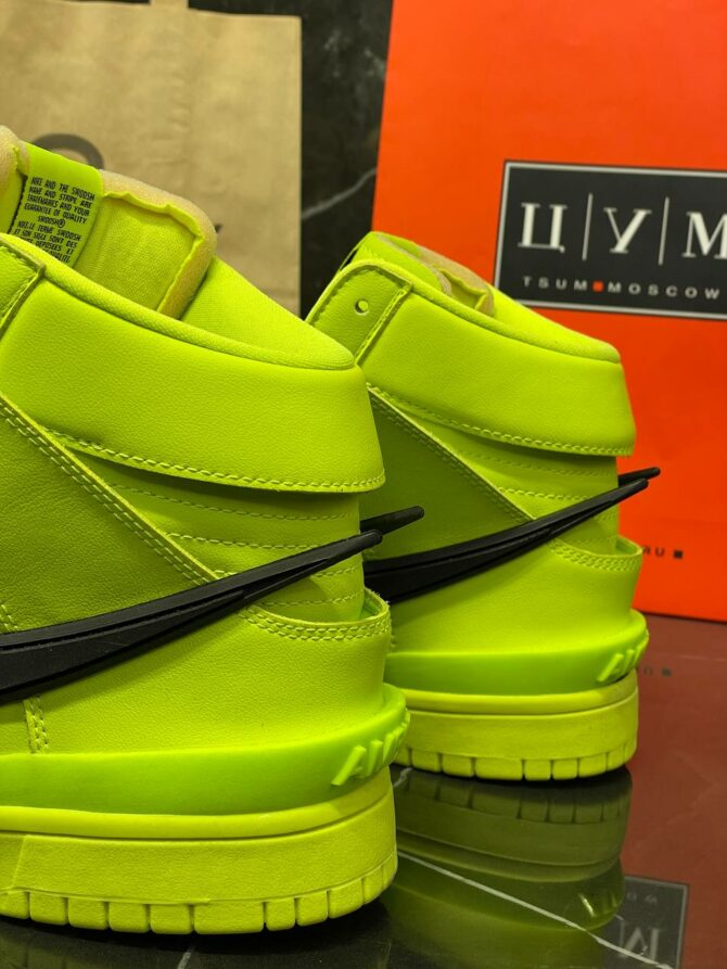 Кроссовки Nike AMBUSH x Dunk High Flash Lime