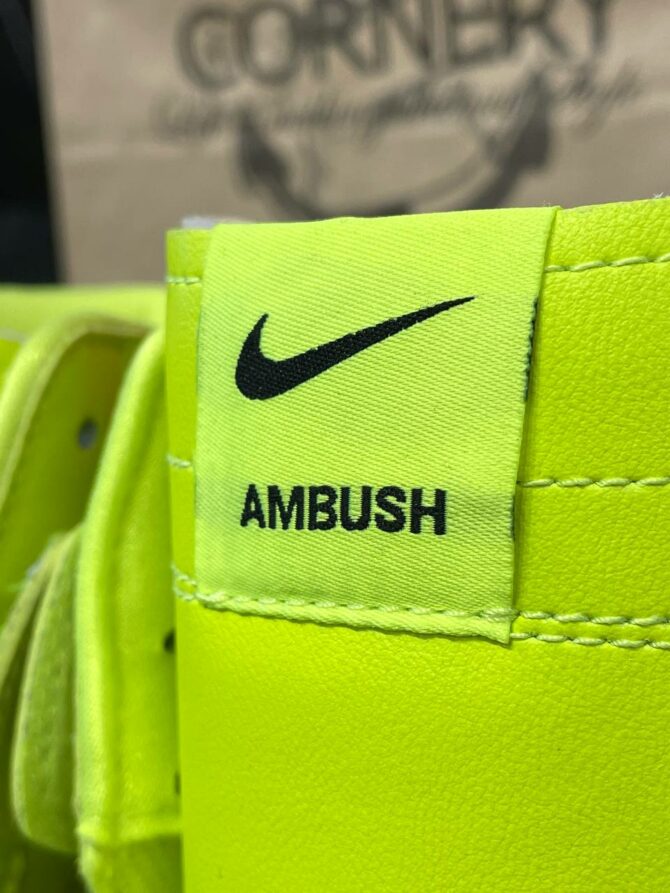 Кроссовки Nike AMBUSH x Dunk High Flash Lime