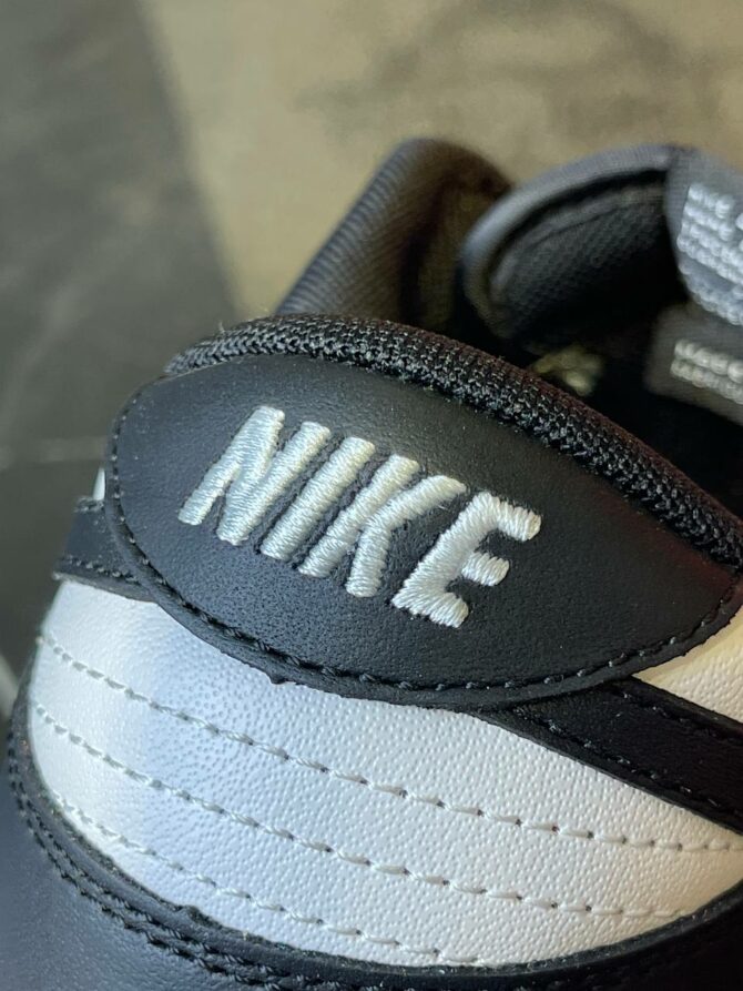 Кеды Nike Dunk Low White Black 5