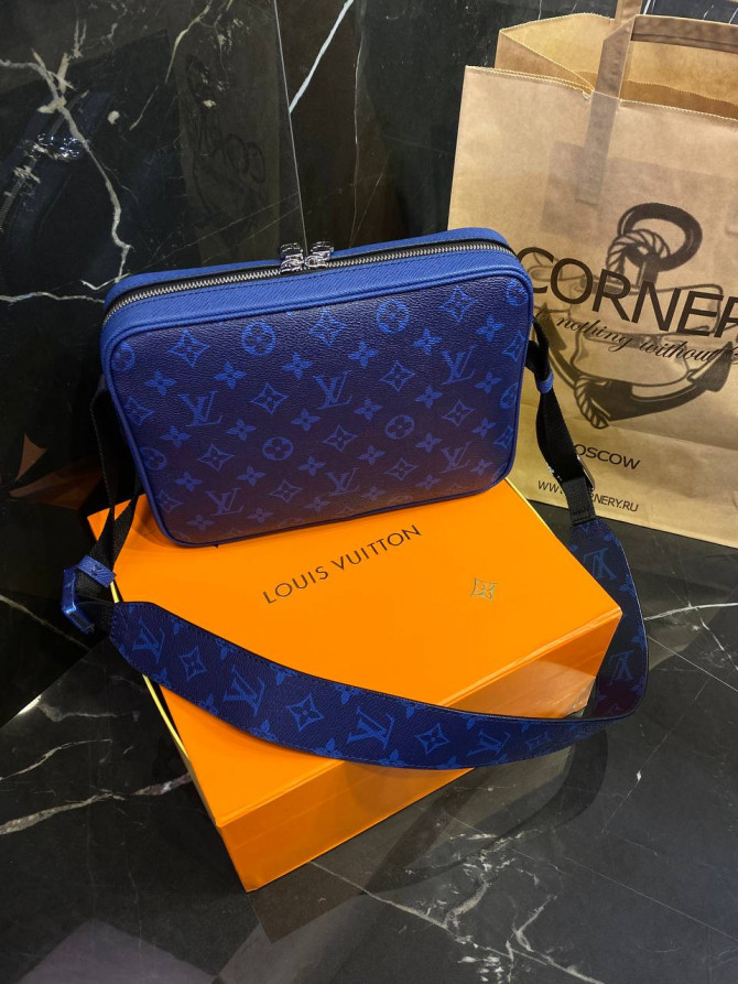 Сумка Louis Vuitton Outdoor Messenger Monogram Pacific Taiga Blue — изображение 8