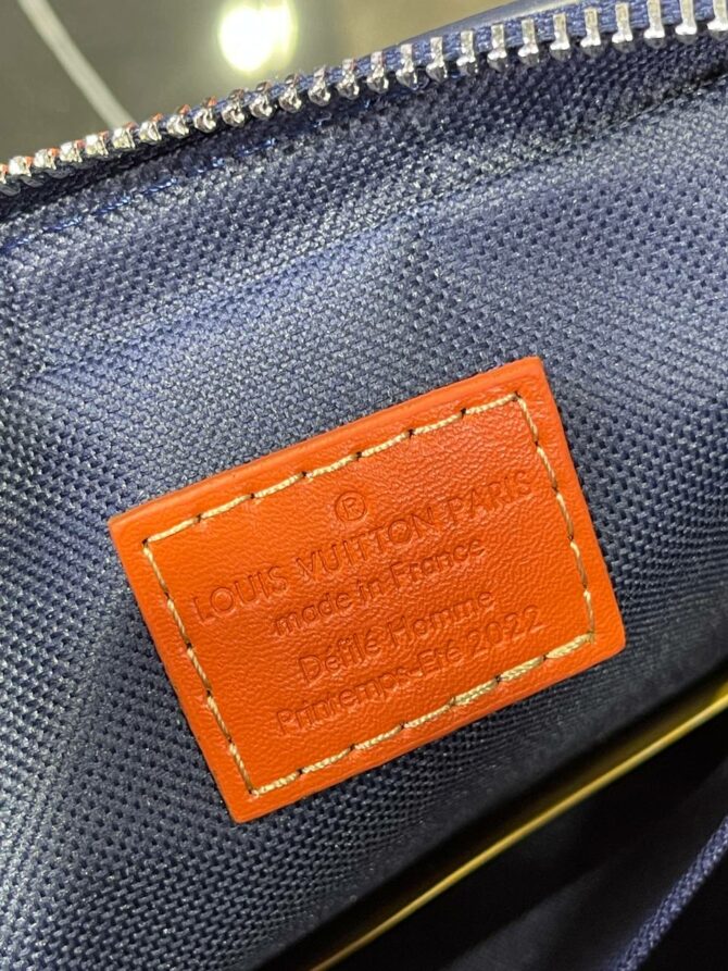 Сумка Louis Vuitton Trio messenger bag blue — изображение 7