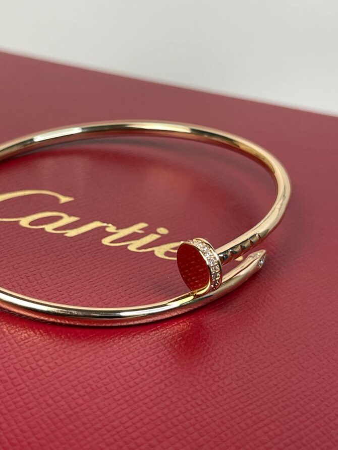 Браслет Cartier(тонкий,камни) — изображение 5