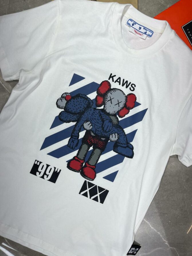 Футболка Off White x Kaws 6