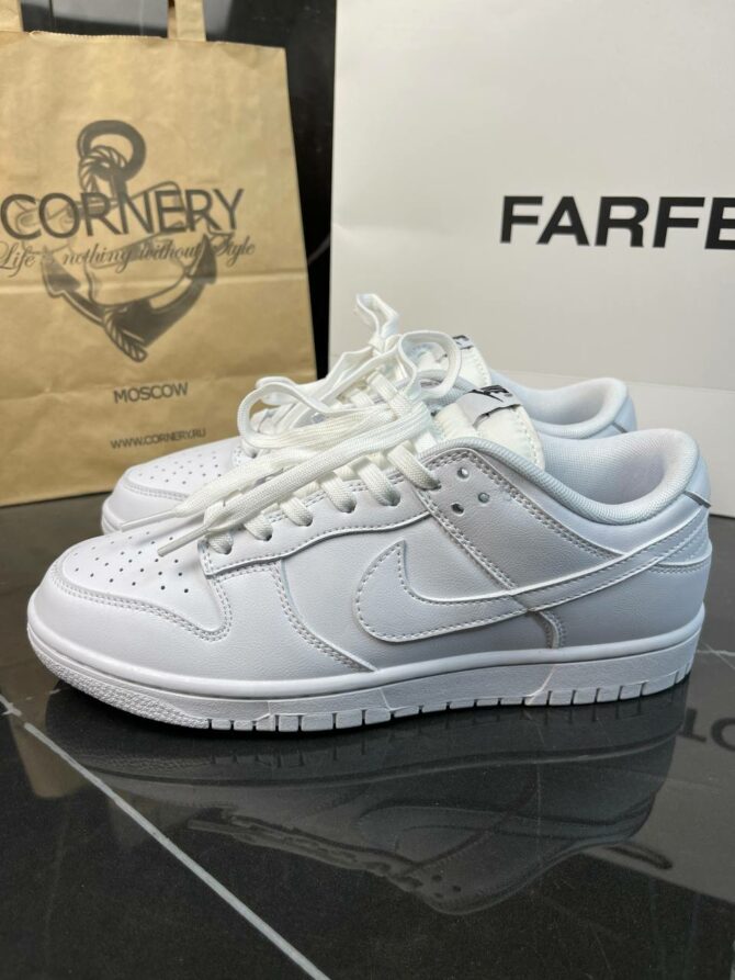 Кеды Nike Dunk Low Triple White 5