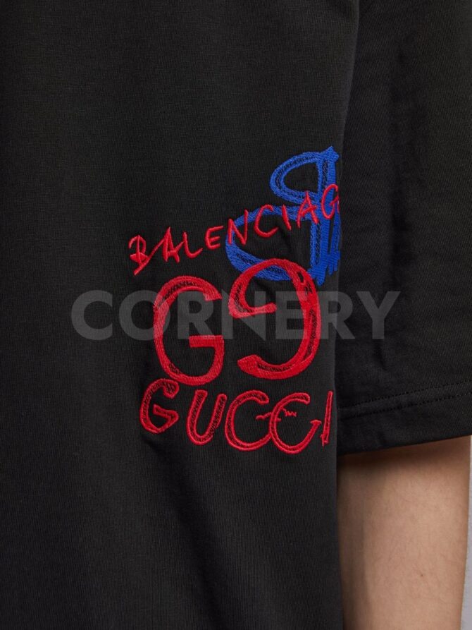 Футболка Gucci x Balenciaga — изображение 8