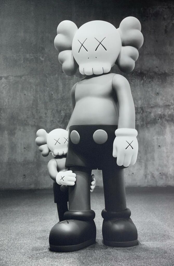 Картина Kaws 1