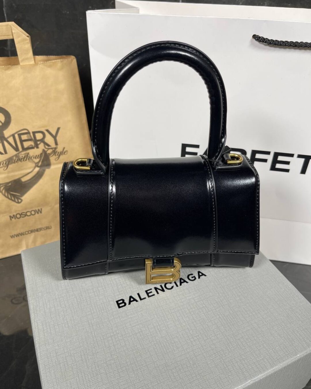 Сумка Balenciaga Hourglass S — изображение 3