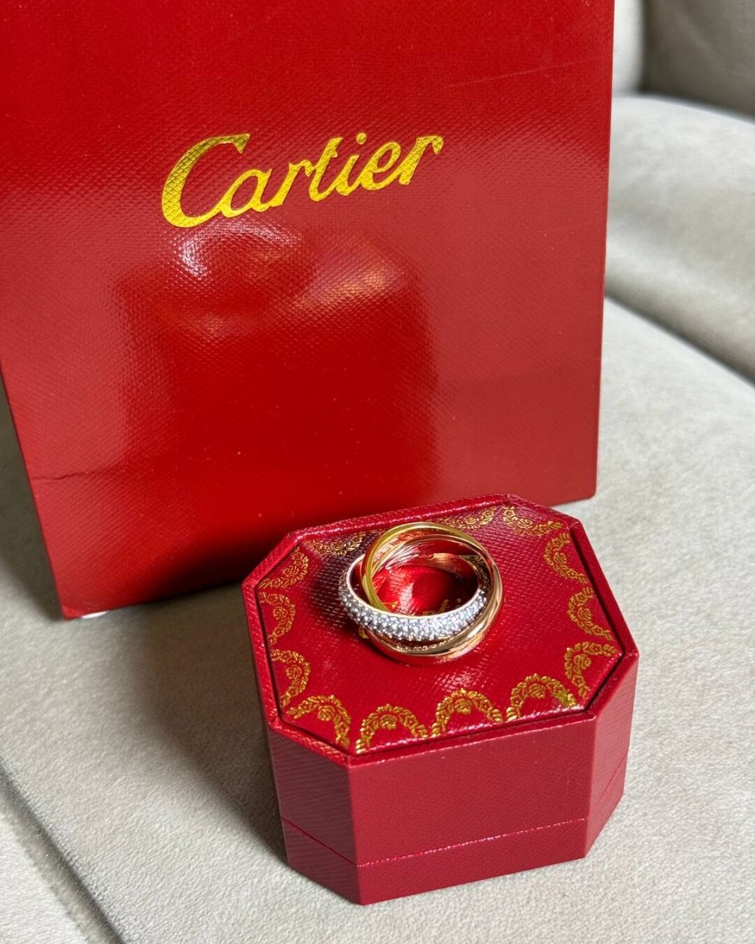 Кольцо Cartier 5