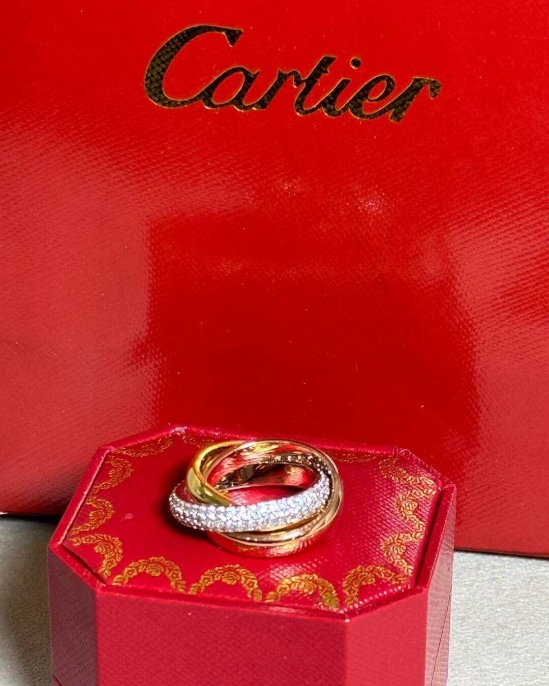 Кольцо Cartier 11