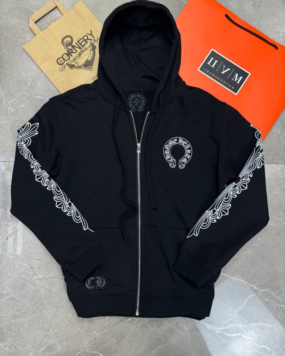 Zip-Худи Chrome Hearts 6