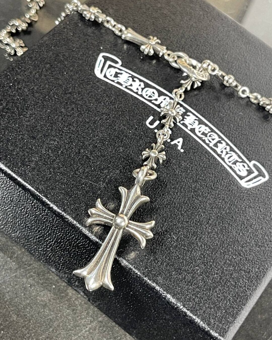 Колье Chrome Hearts 4