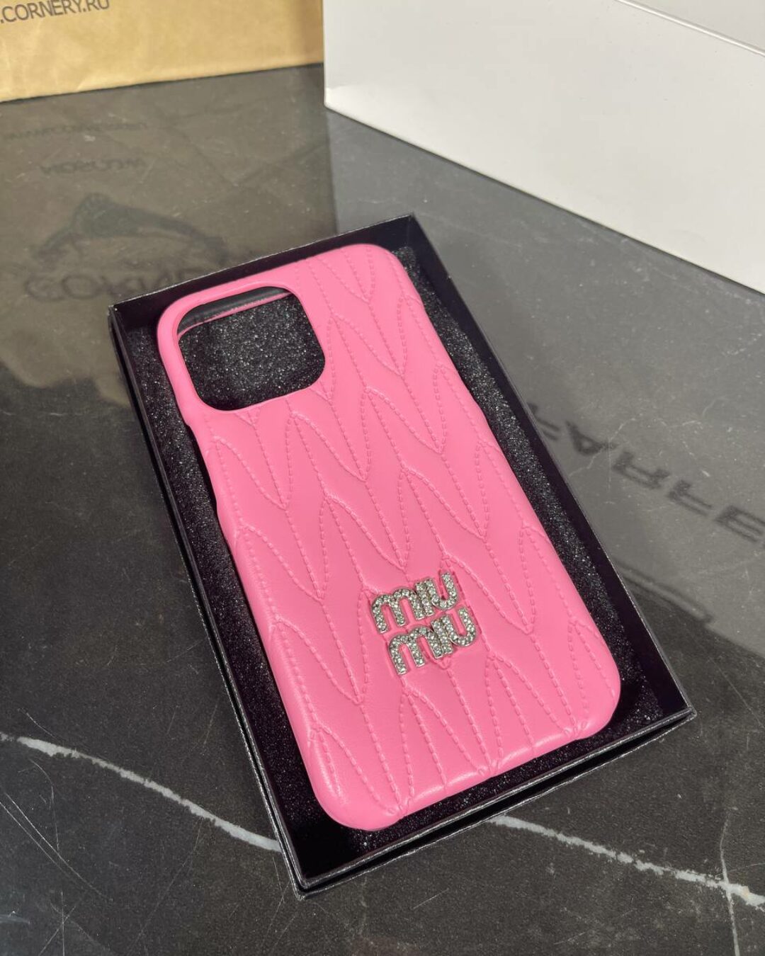 Чехол Miu Miu (IPhone 15 Pro Max)