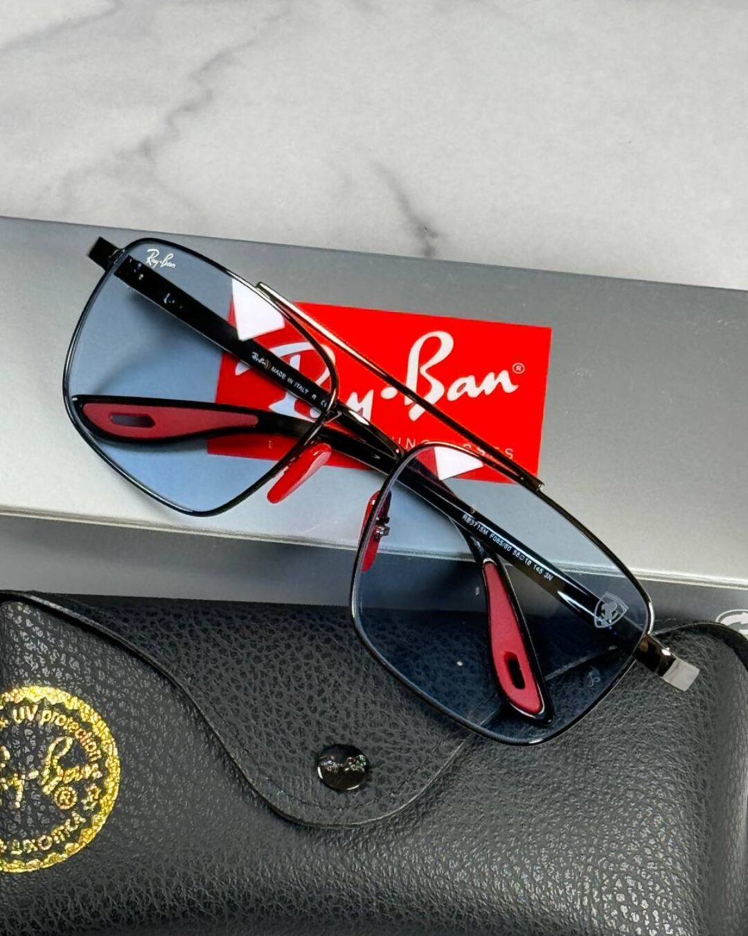 Очки Ray Ban x Ferrari — изображение 9