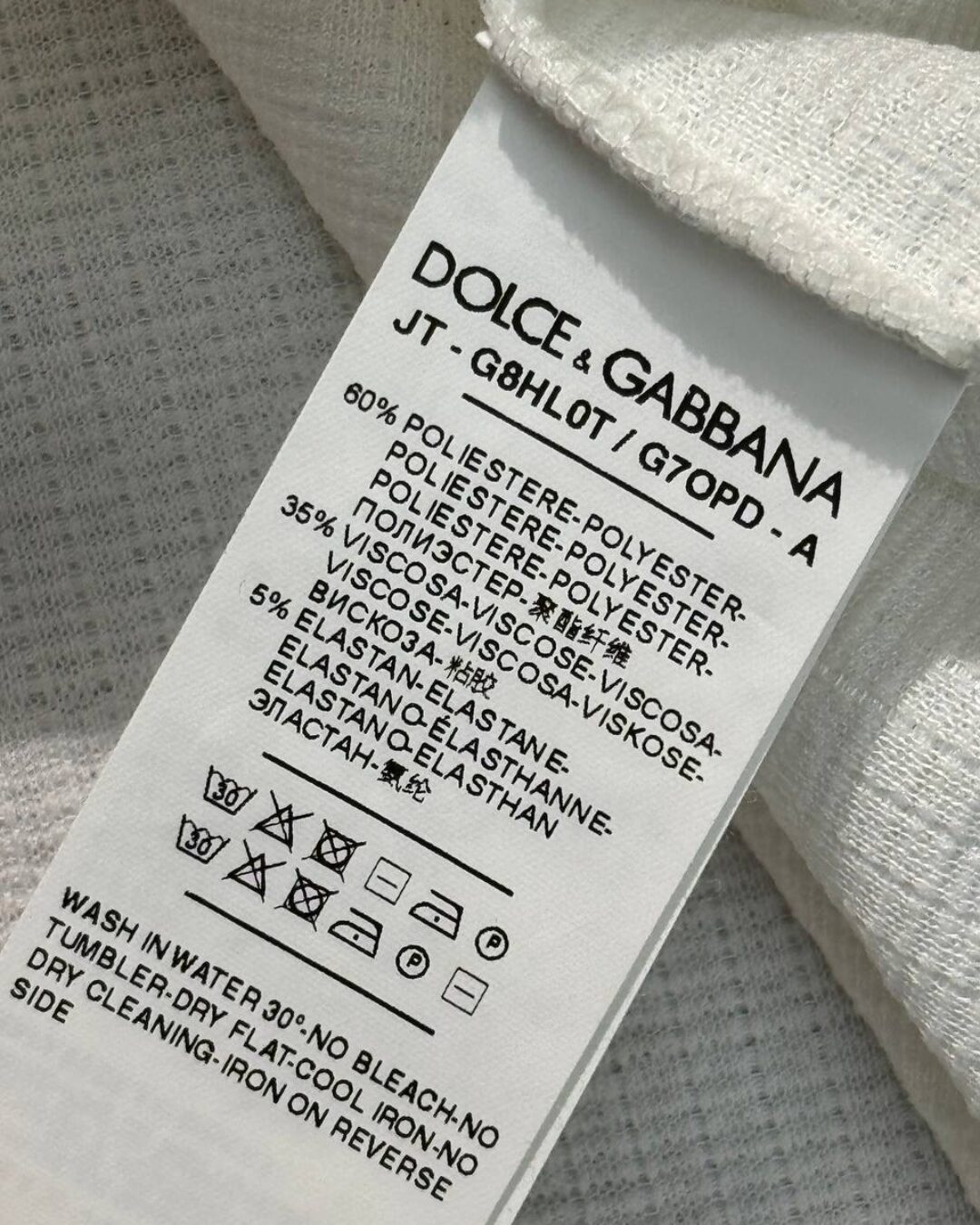 Футболка Dolce & Gabanna — изображение 8