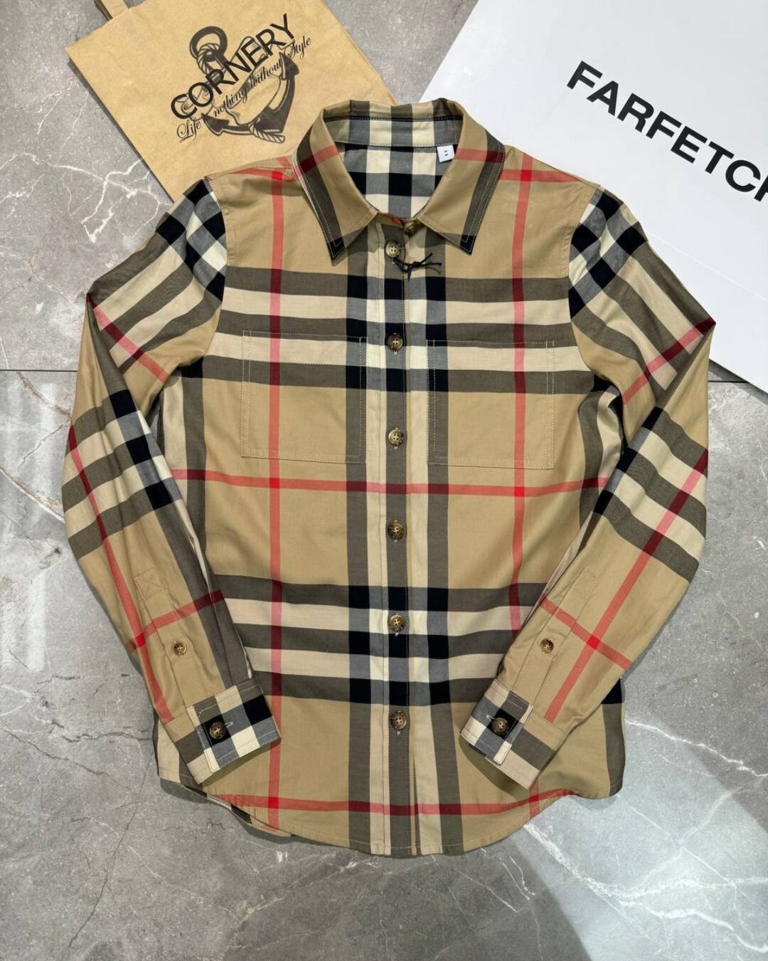 Рубашка Burberry 6