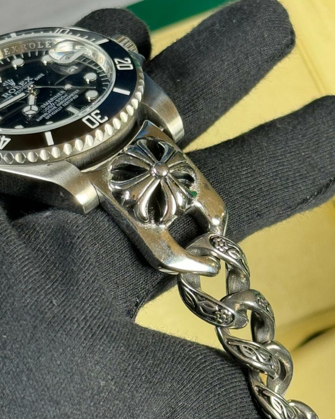 Часы Rolex x Chrome Hearts 5