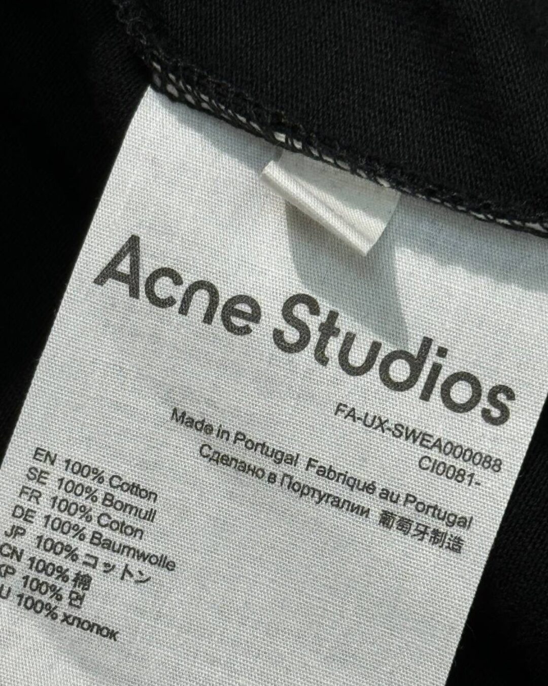 Футболка Acne Studios — изображение 7