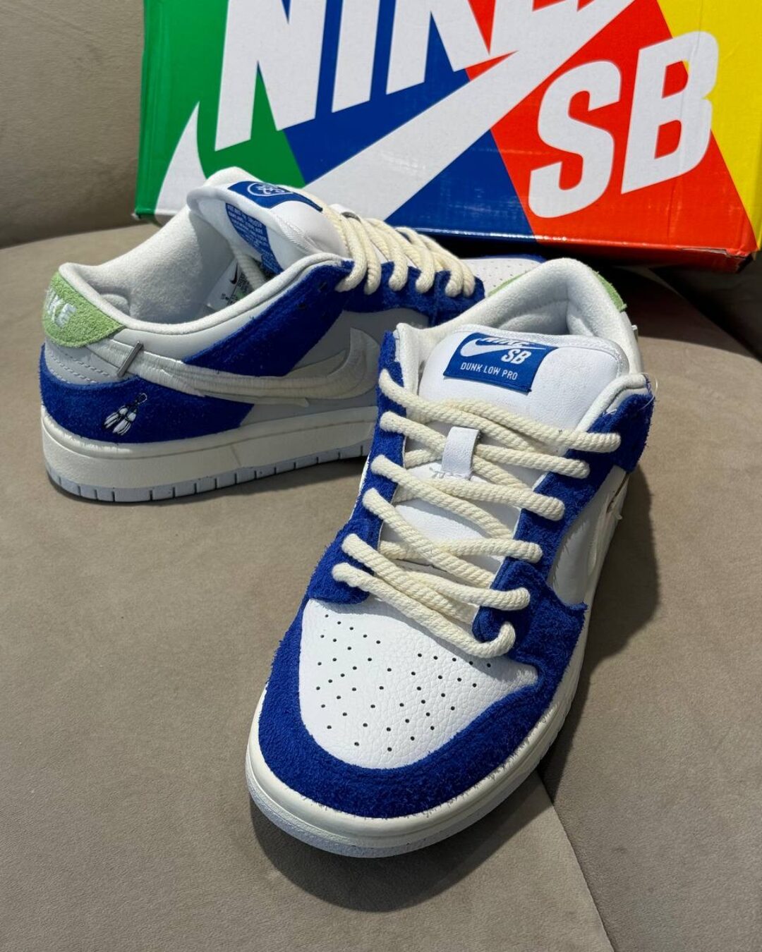 Кеды Nike Dunk Low Pro SB Gardenia 4