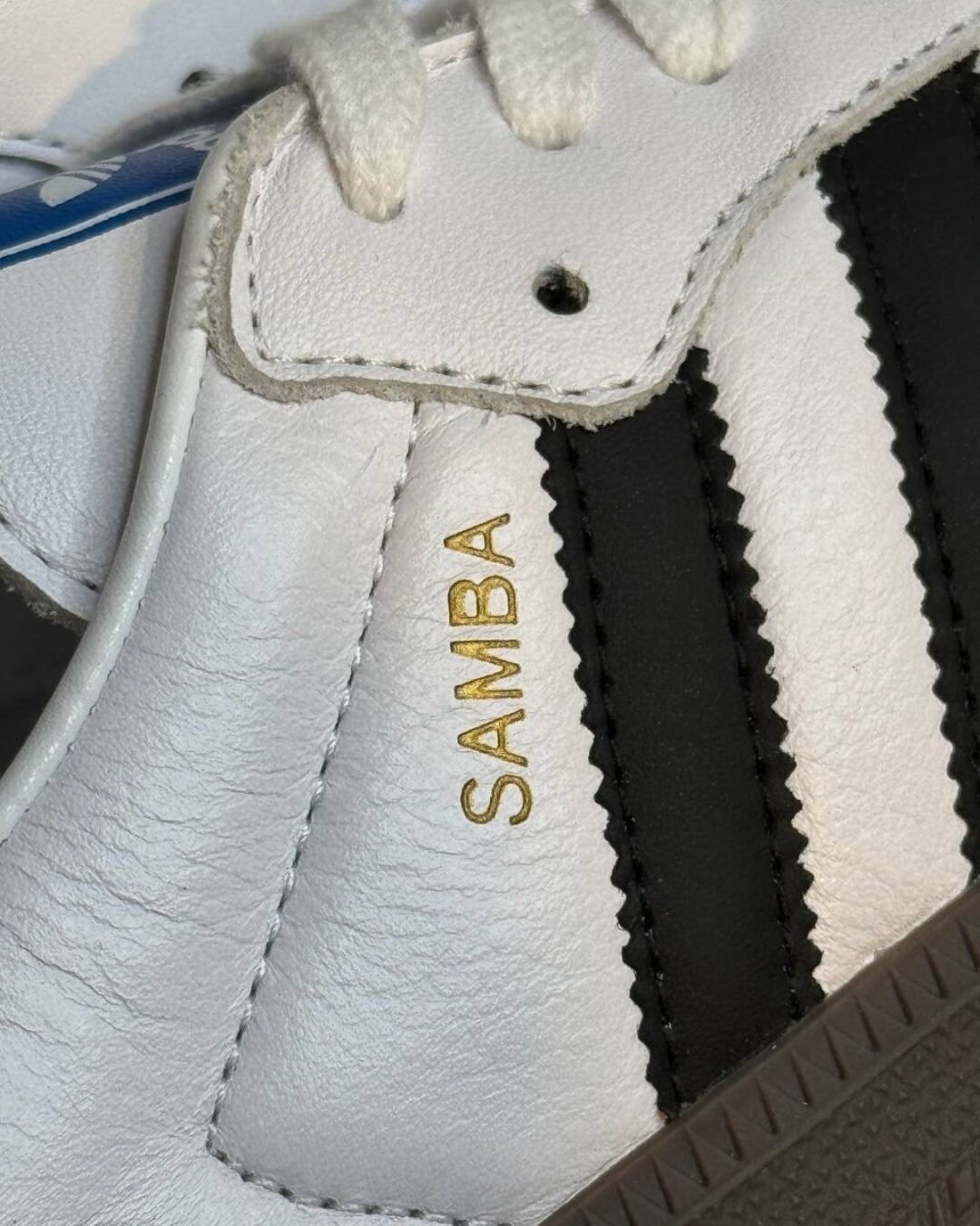 Кроссовки Adidas Samba OG White Black Gum 6