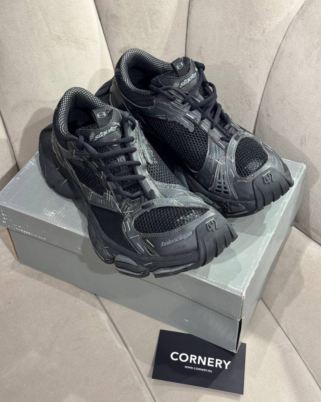 Кроссовки Balenciaga 3XL Sneaker Triple Black